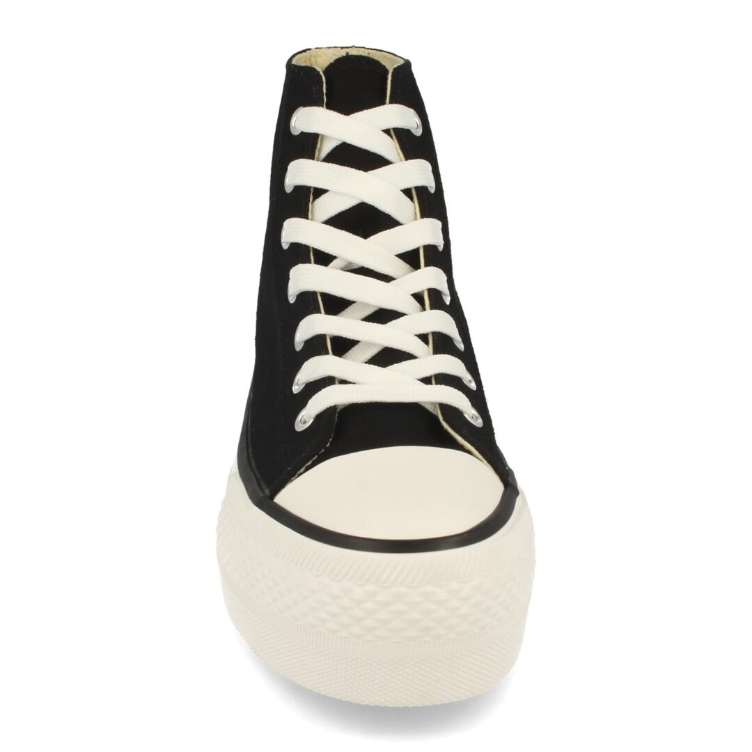Zapatillas deportivas negras plataforma - Imagen 5