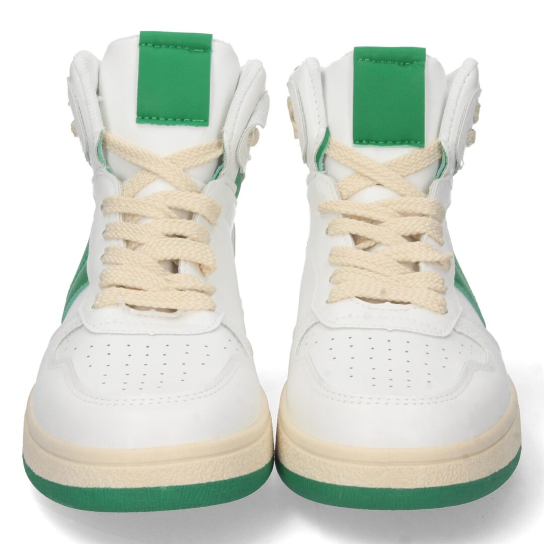 Zapatilla deportiva verde retro - Imagen 4
