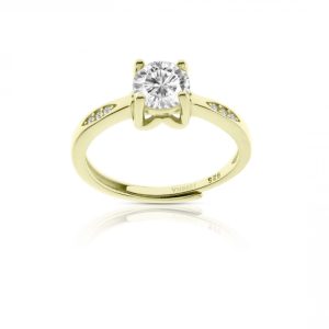 «ZINERVA» anillo plata ajustable