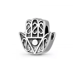 Abalorio A Tu Lado Hamsa Plata