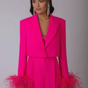 blazer cropped