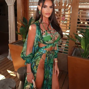 Bikini + kimono 3 piezas