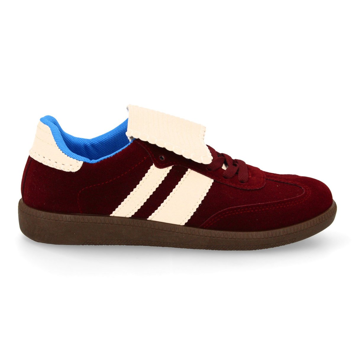 Zapatilla con lengüeta Burdeos - Imagen 3