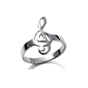 “CLAVE” anillo plata