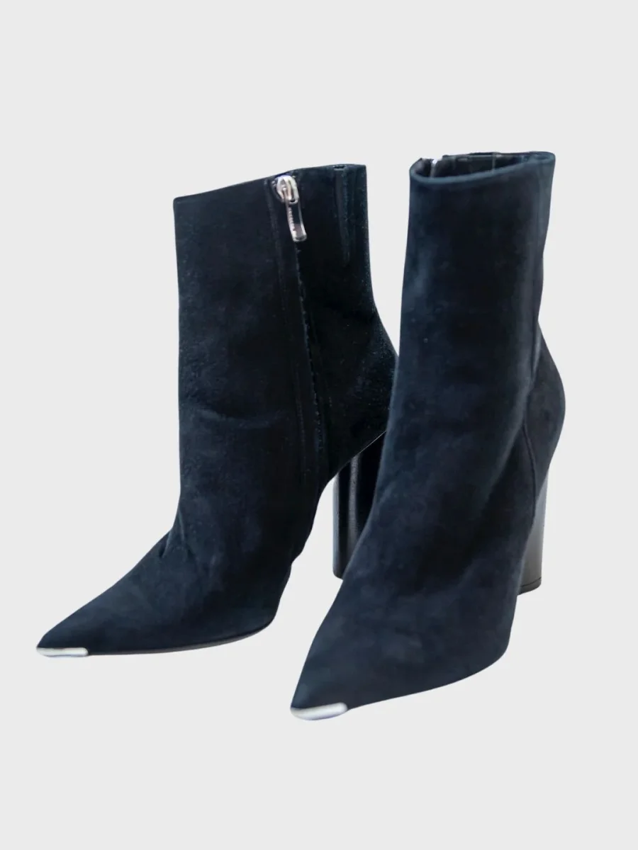 Barbara Bui botines de tacón negros Talla 37.5 - Imagen 3