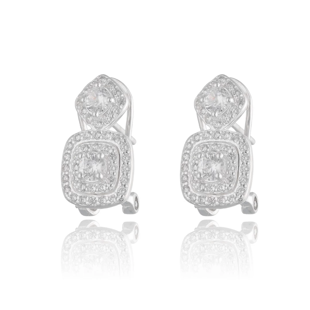 “DIÁLOGO” pendientes plata - Imagen 2