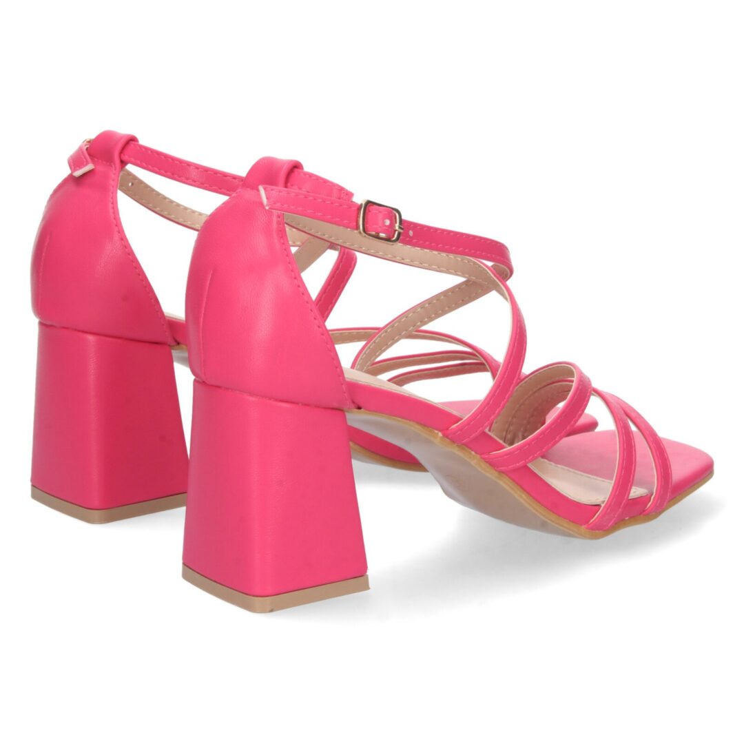 Sandalias cruzadas fucsia - Imagen 5