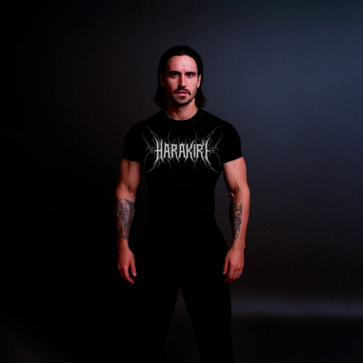 Playera Compresion Black Skull - Imagen 5