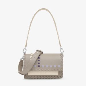 Bandolera Pequeña TOUS Audree Pasadas Beige