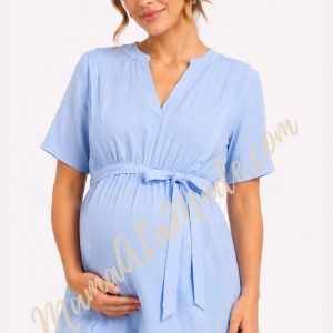Blusa de Maternidad y Lactancia Gio manga corta