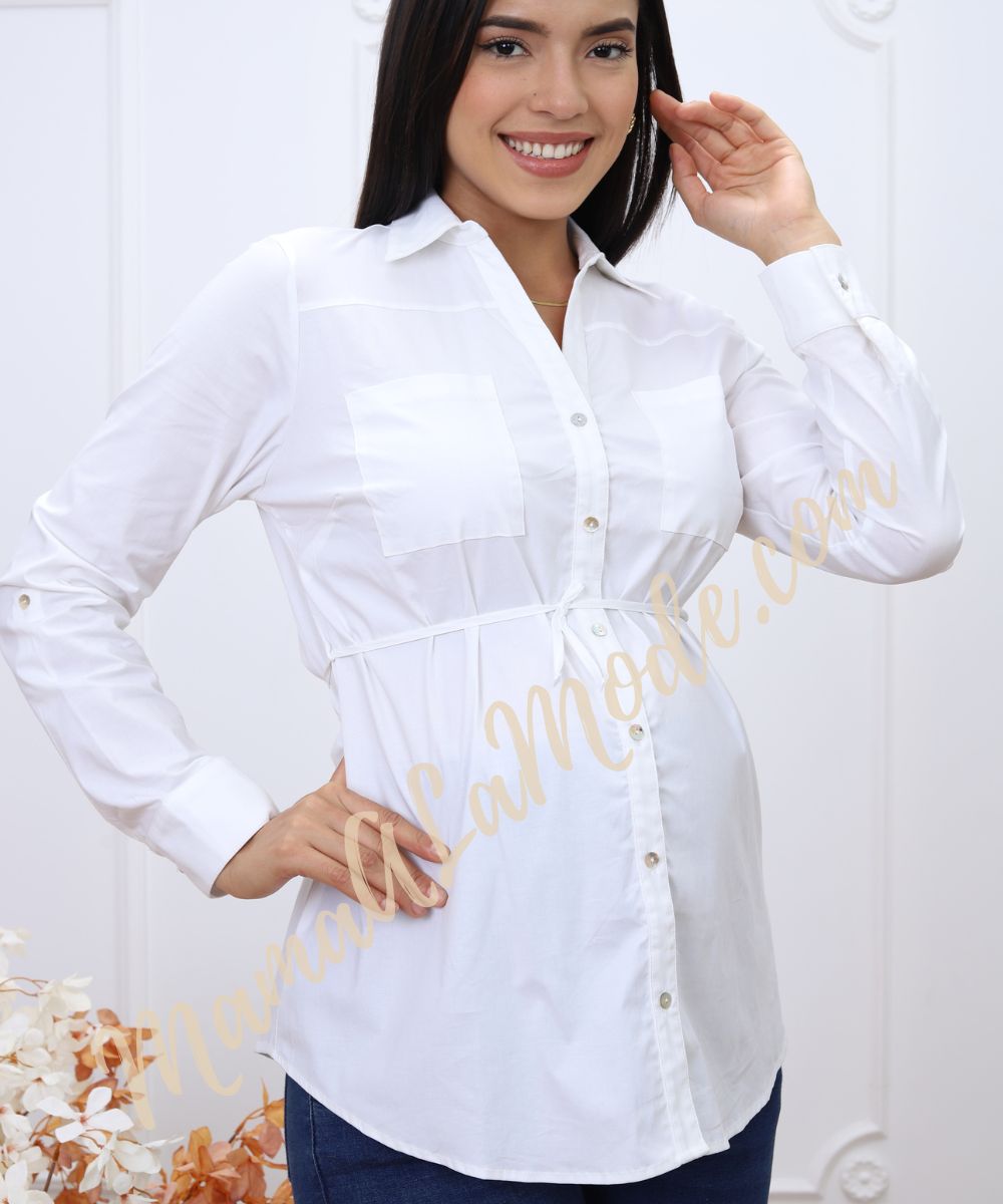Camisa Materna Tamy - Imagen 3