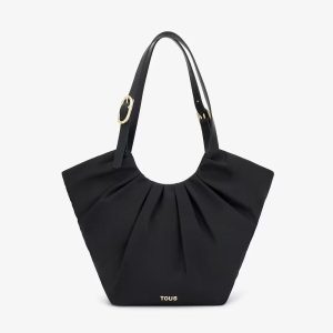 Bolso Capazo Mediano TOUS Travel Negro