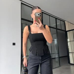 BLUSA CORSET CON DETALLES