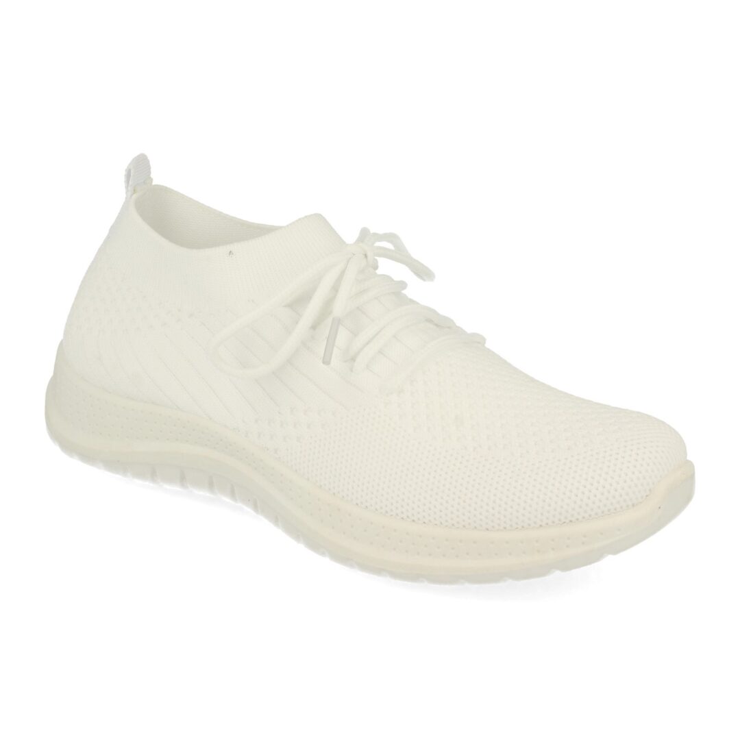 Zapatilla Blanca Deportiva de Cordones - Imagen 4