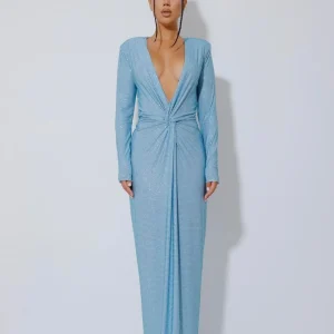 vestido largo evah