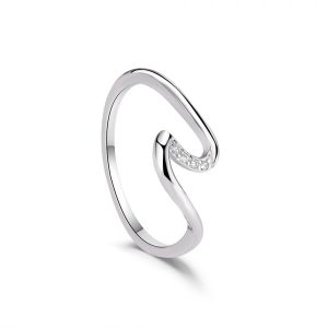 “OLA” anillo plata