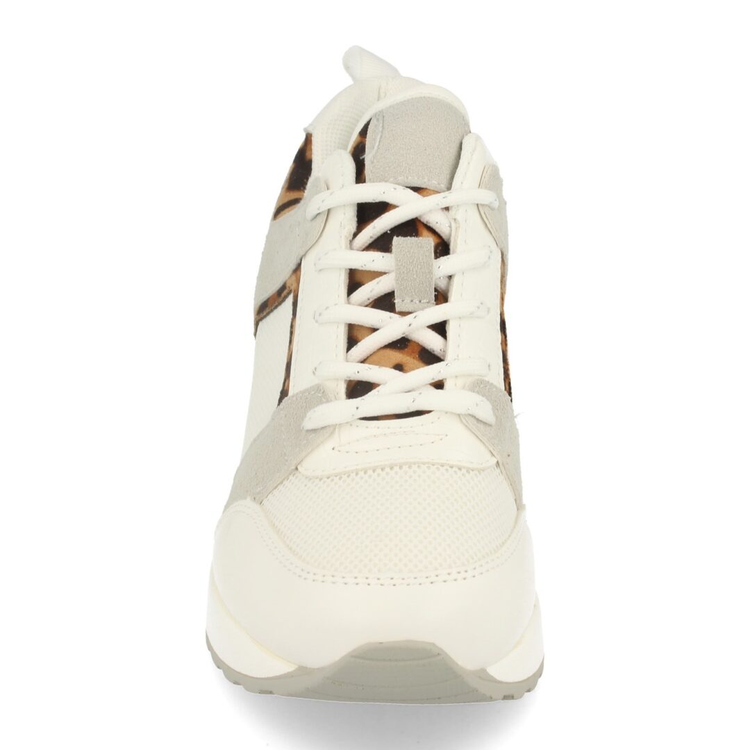 Zapatilla deportiva leopardo suela gruesa - Imagen 4