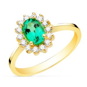 “MARIOLA” anillo Oro 18K