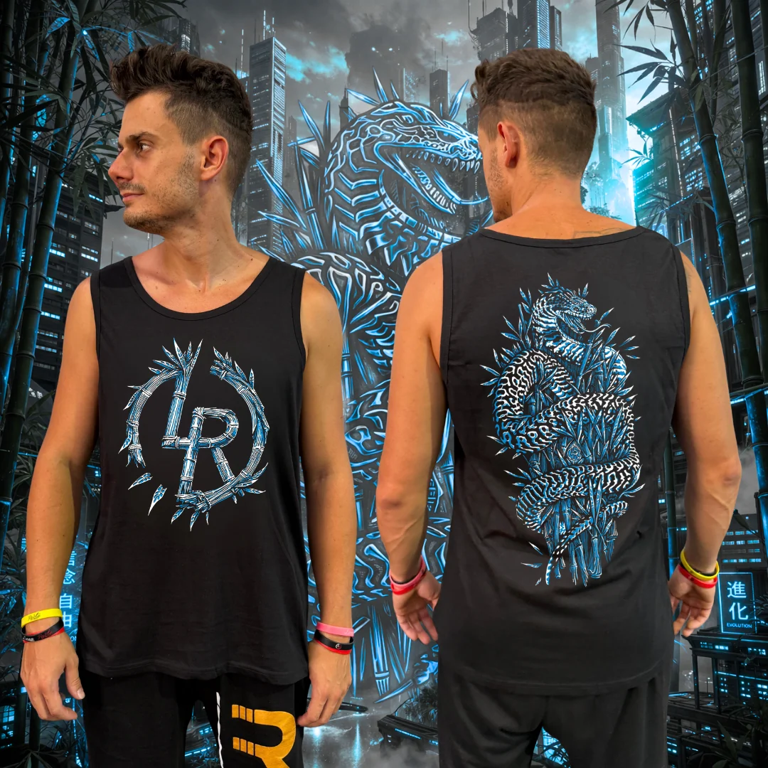 Pack Reptil - Camiseta manga corta y Camiseta sin mangas Anaconda - Imagen 9