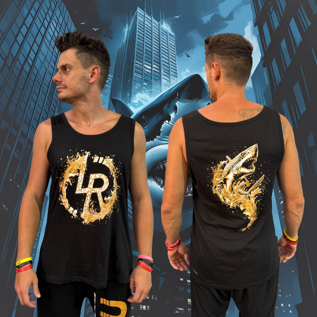 Camiseta sin mangas Tiburón - LR - Imagen 4