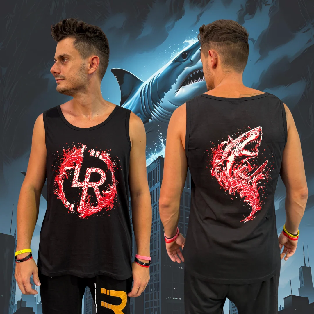 Camiseta sin mangas Tiburón - LR - Imagen 3