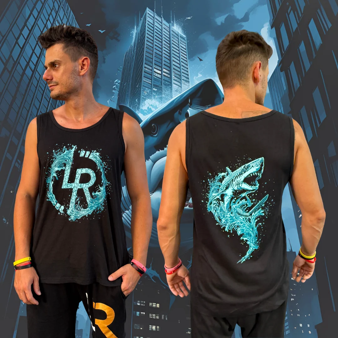 Camiseta sin mangas Tiburón - LR - Imagen 2