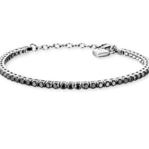 «TENNIS» pulsera acero2