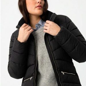 Chaqueta acolchada negra Tiffosi