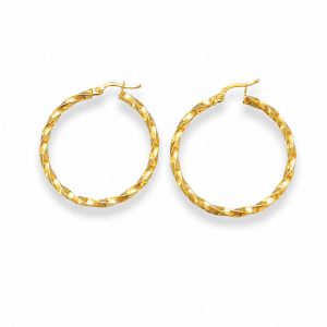 «DESEO» argollas de oro 9K