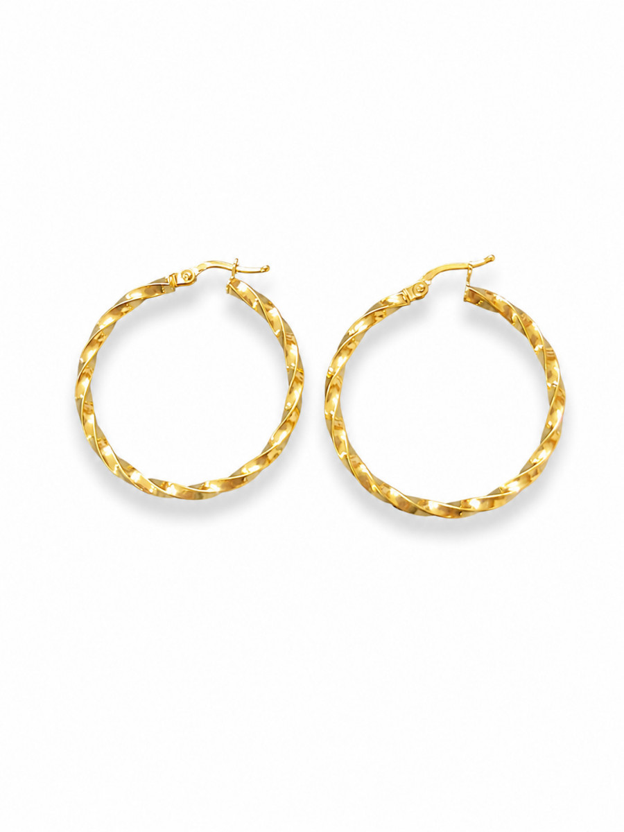 «DESEO» argollas de oro 9K