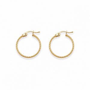 «EQUILIBRIO» argollas oro 18K