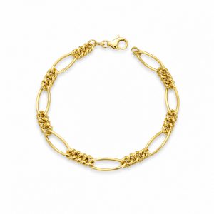 «MEDIANOCHE» pulsera oro 18K