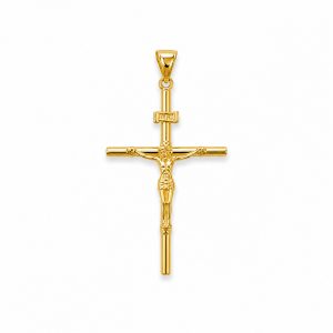 «INRI» crucifijo oro 18K