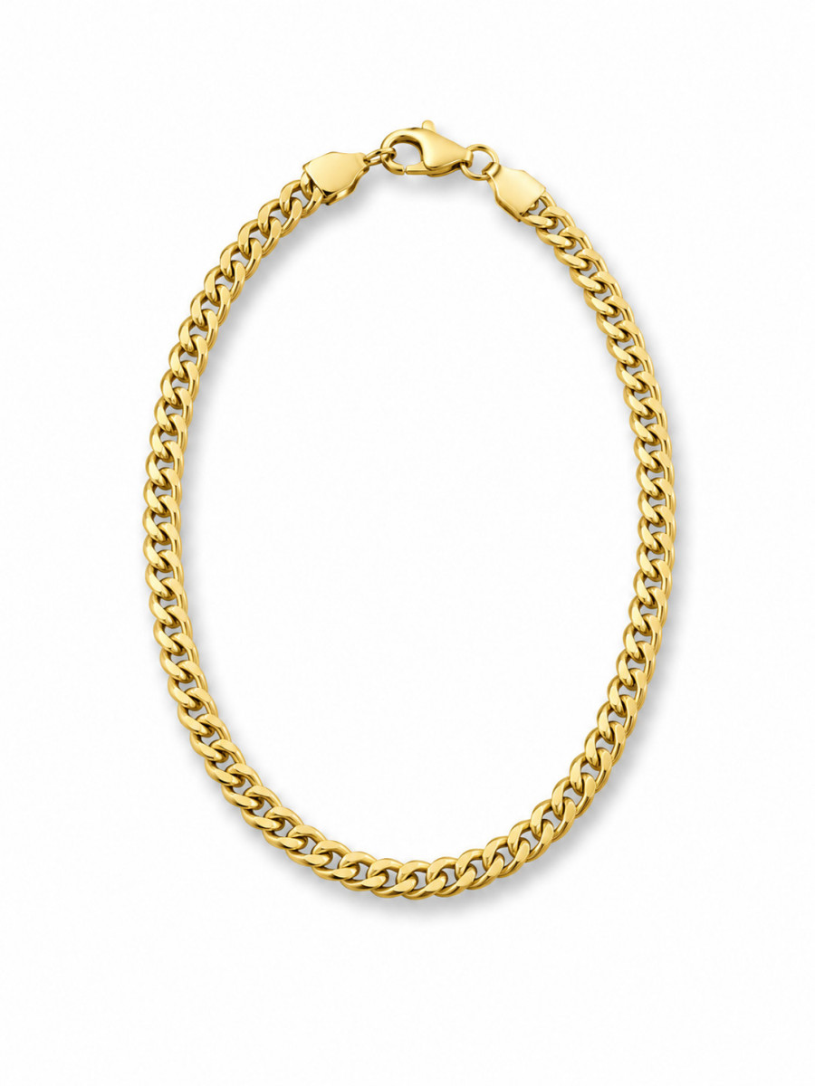 «HUGO» pulsera oro 18k