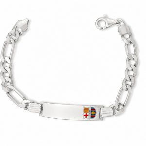 «CRUYFF» pulsera plata FCB