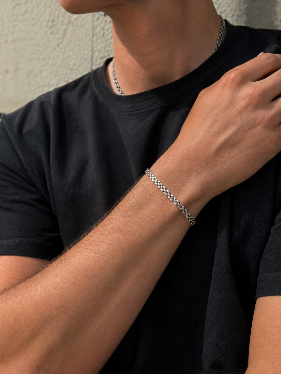 «THAOS» pulsera plata - Imagen 2