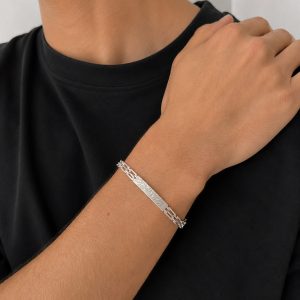 «CUMBRE» pulsera de plata