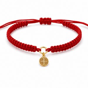 «HOLY» medalla de plata e hilo