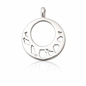 «ATLÁNTICO» colgante plata