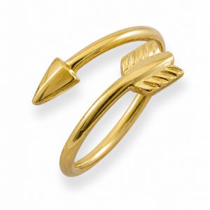 «SAGGITA» anillo ajustable. Handmade