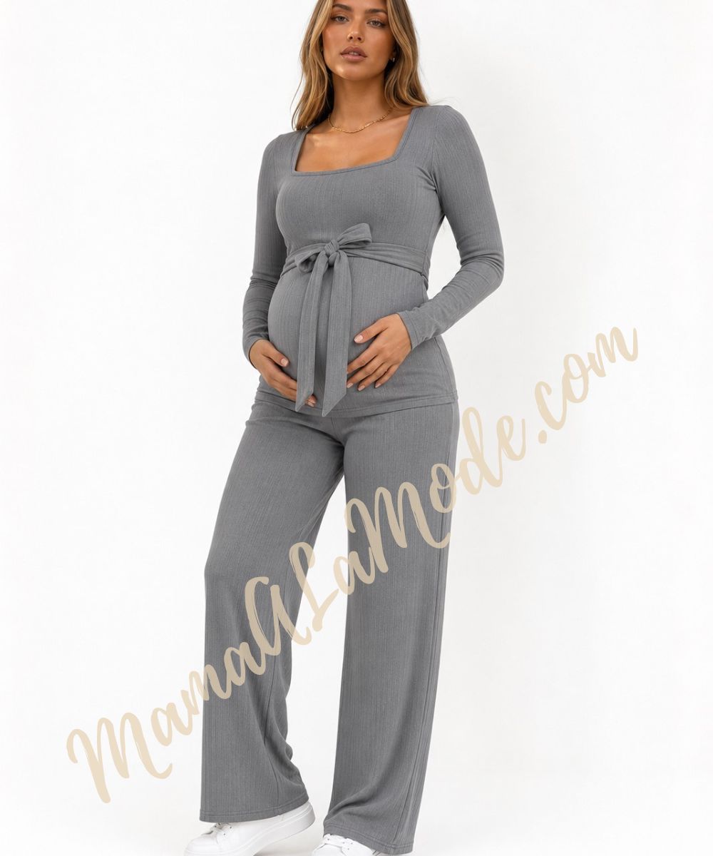 Conjunto de Maternidad y Lactancia Chelsy Otoño-Invierno - Imagen 2