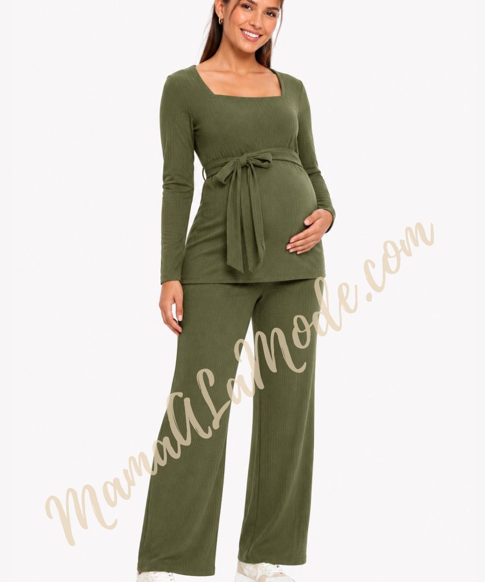 Conjunto de Maternidad y Lactancia Chelsy Otoño-Invierno - Imagen 3