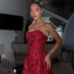 vestido corto love