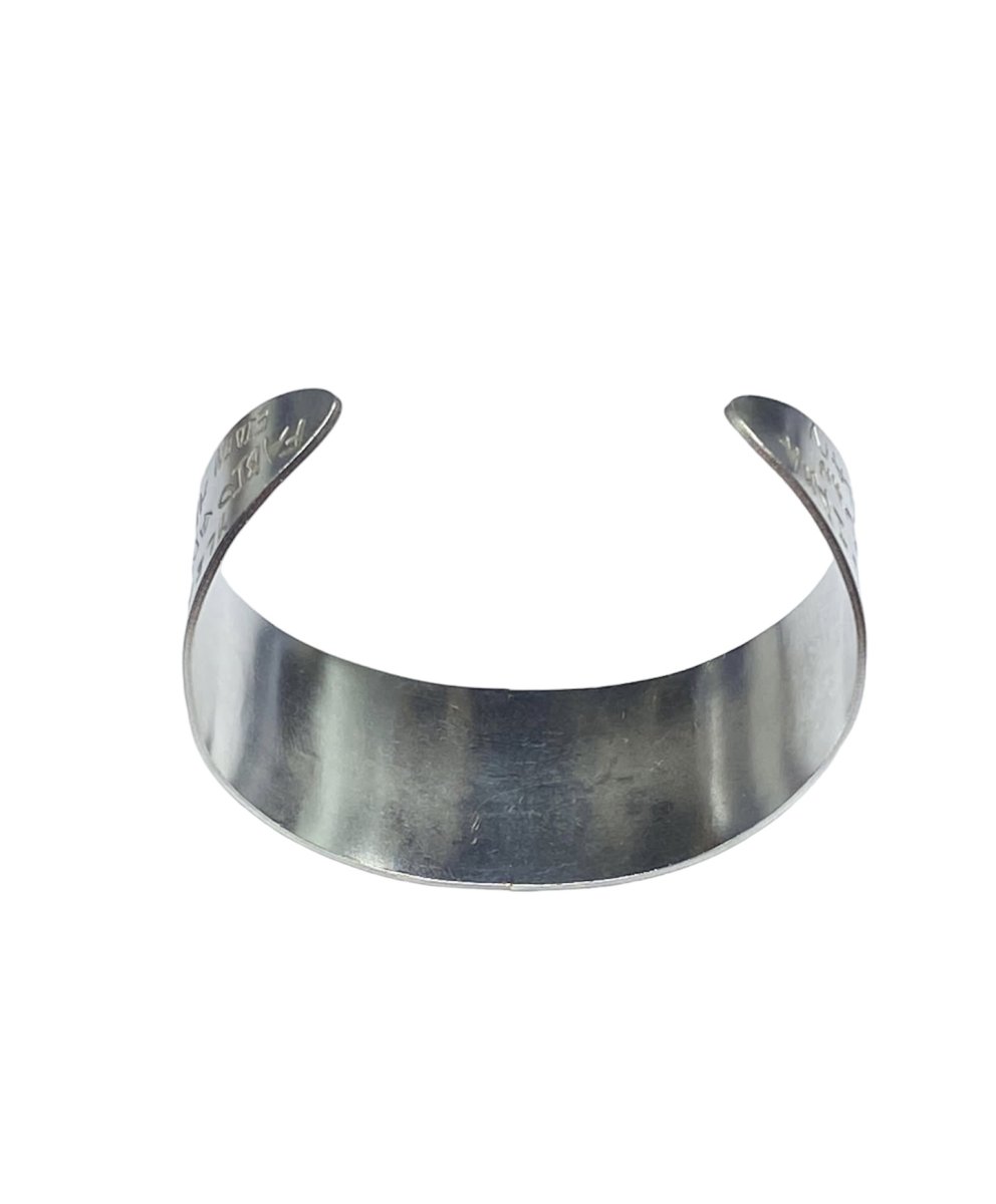 “PROFE” pulsera media caña Plata - Imagen 4
