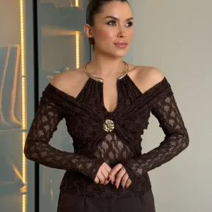 Blusa encaje