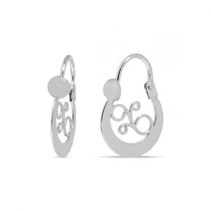 “GUANCHE” argollas canarias plata