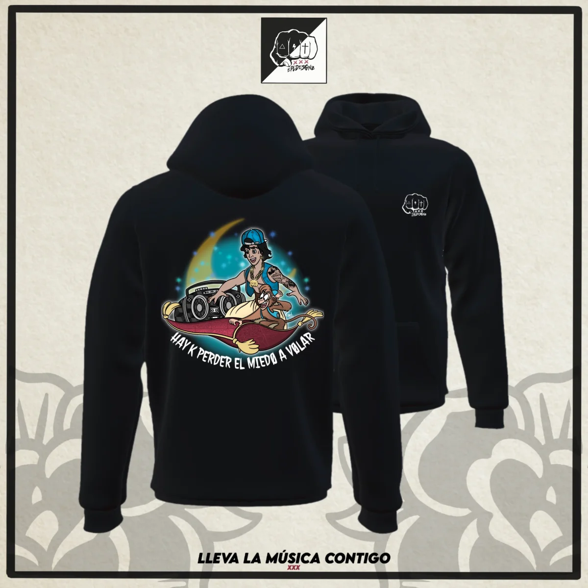 Sudadera EPL "PerderElMiedo"