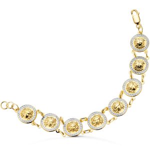 “SEPTITERNO” pulsera Oro 18K