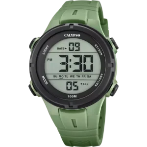 RELOJ CALYPSO COLOR SPLASH K5837/2 NEGRO CORREA DE CAUCHO, HOMBRE