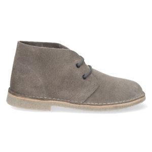 Botín safari gris estilo desert boot